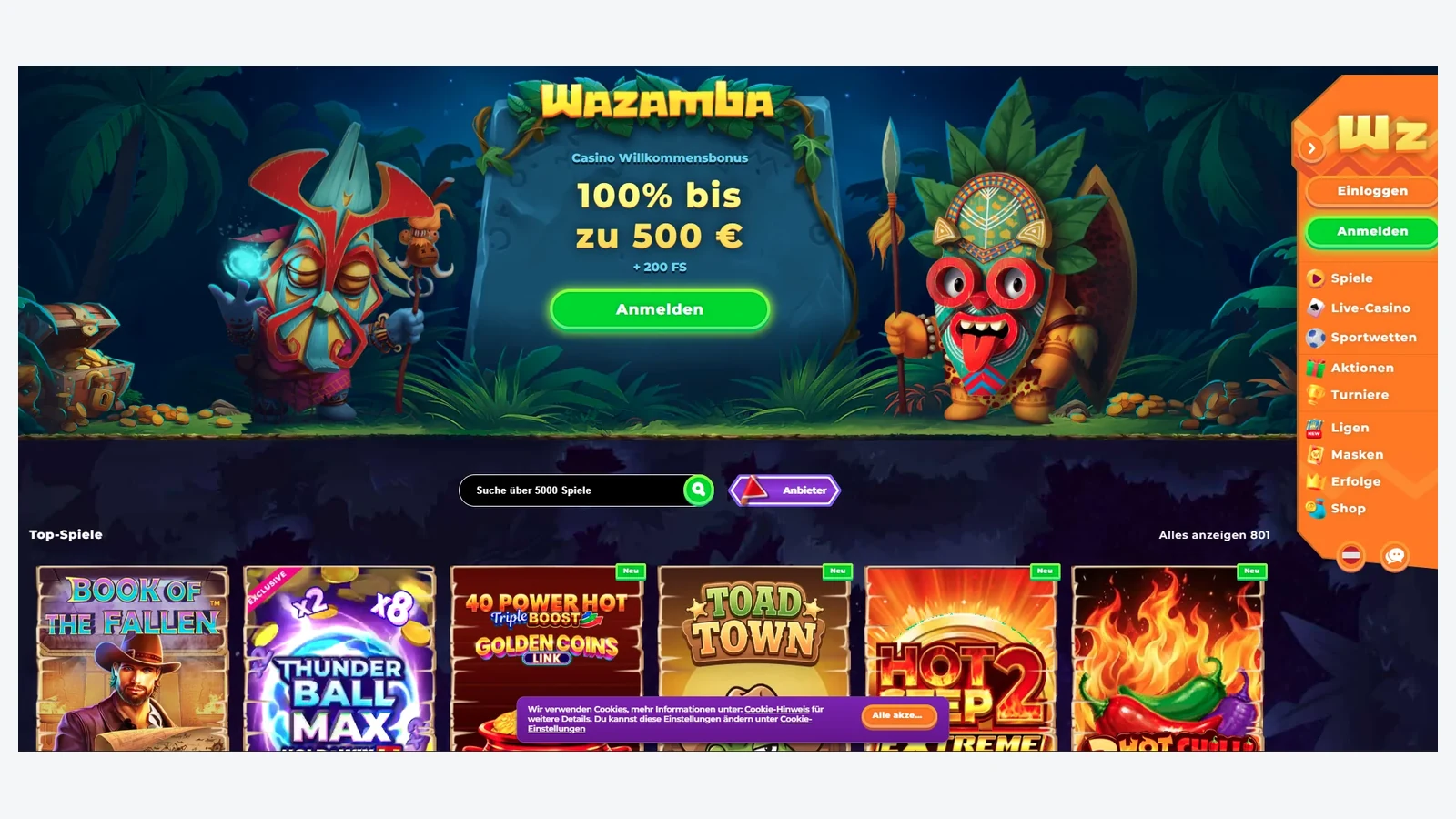Wazamba — Online Casinos Slovenia: The Best Slovenian Casino Sites 2026